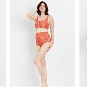 Motherhood Maternity Beach Bump Bathing Suit XL